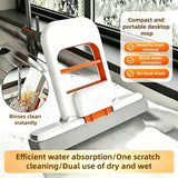WiperPro™ Mini Self-Wringing Mop – Wet & Dry Cleaning Squeegee